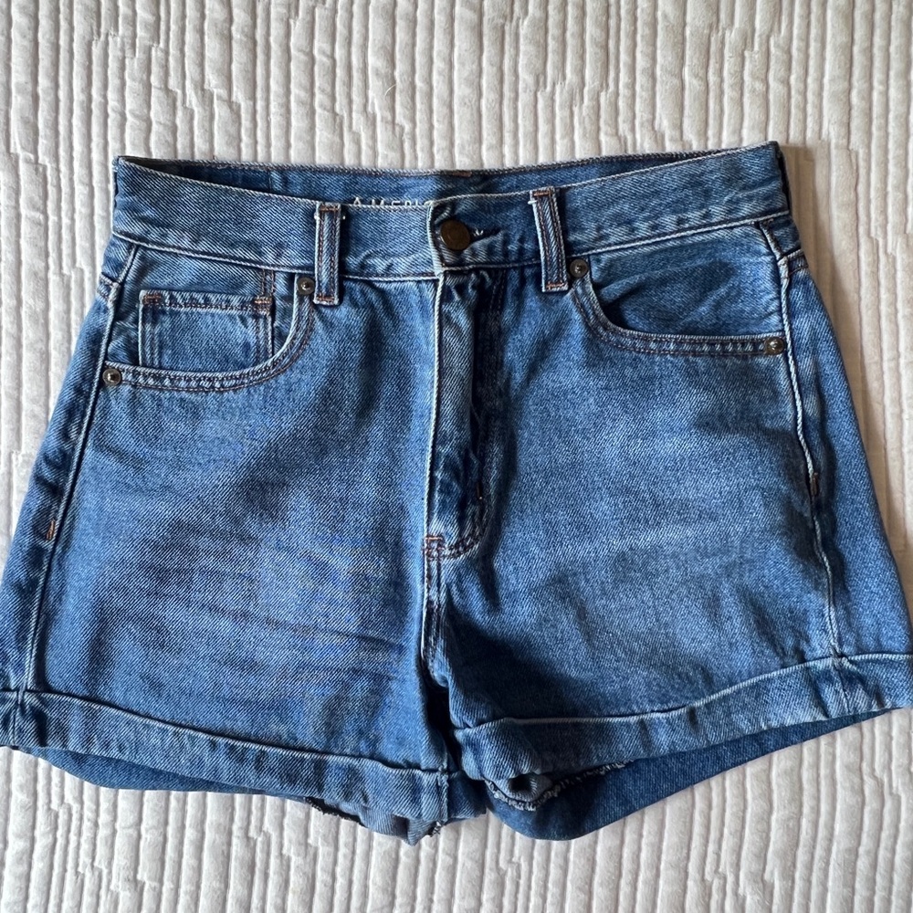 American Eagle Outfitters Blue Jean Shorts Classic Style
